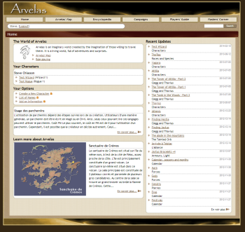 Arvelas 2013 Site - Home Page